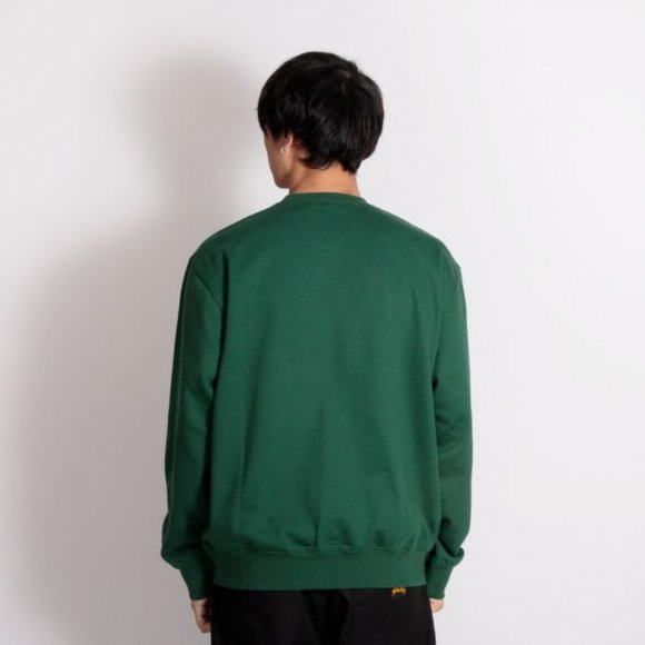 Men’s Carhartt WIP Orbit Crewneck Sweatshirt (Treehouse/White) - Picture 6 of 6